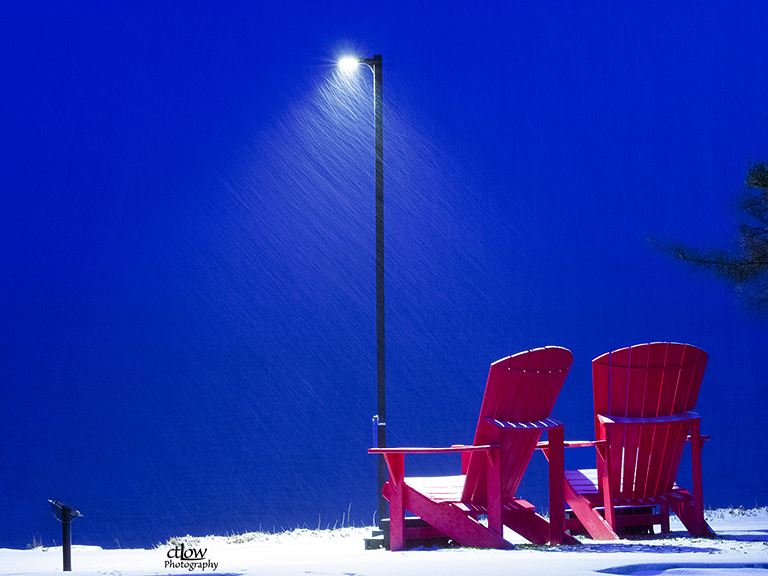 Oversized deck chairs