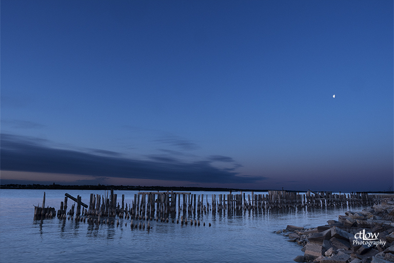 Prescott Pilings Dawn