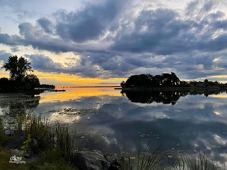 Dawn St. Lawrence River