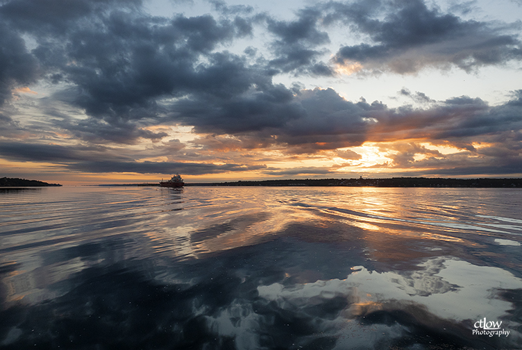 Sunrise St. Lawrence River