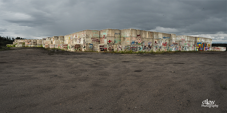 Concrete Dam Blocks Gillam