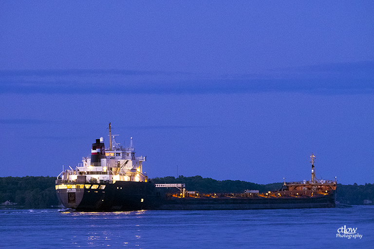 Tim S. Dool Freighter Ship dawn Algoma Central