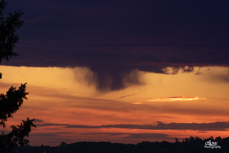 dawn rain cloud