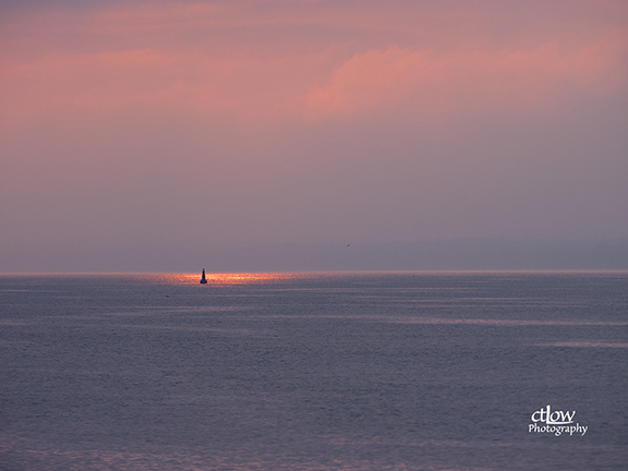 sunrise navigation buoy St. Lawrence River