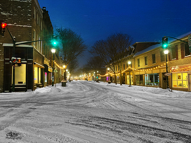 King St. Brockville snow