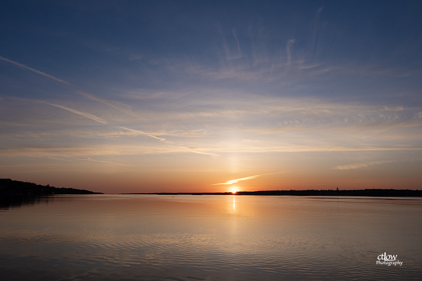 sunrise St. Lawrence River