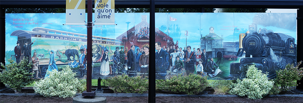 Brockville Train Station Mural
