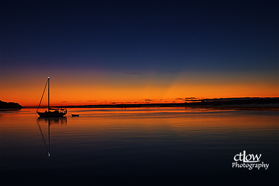 Dawn Sailboat